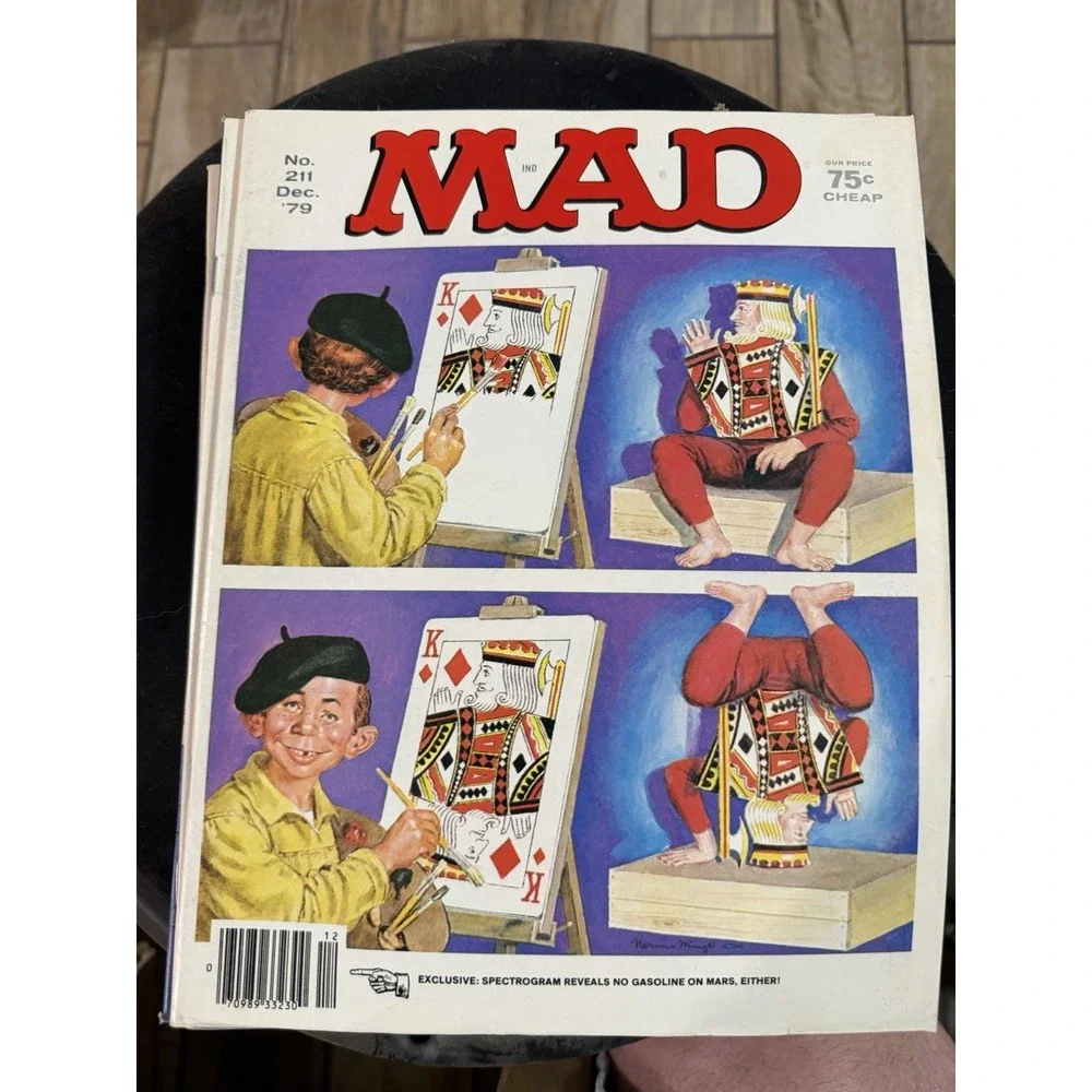 Vintage 1979 MAD Magazines Issues 206-211, Lot of 6‎ comic books